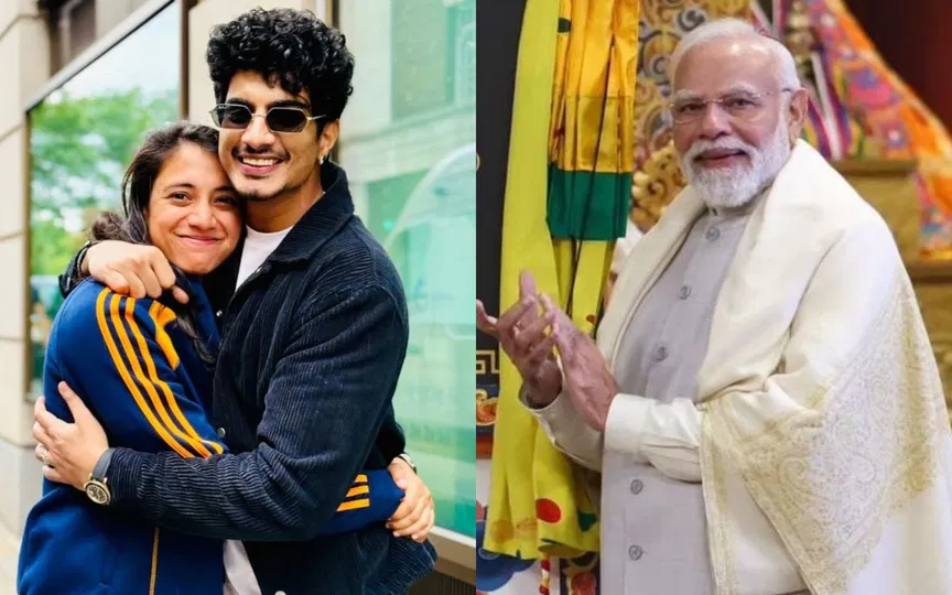 "Congratulations": PM Modi extends wedding blessings to Smriti Mandhana, Palaash