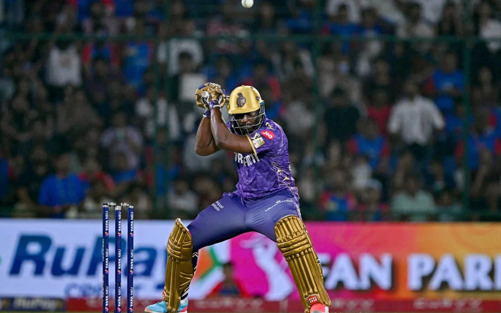 Andre Russell in IPL 2025 (Source: AFP)