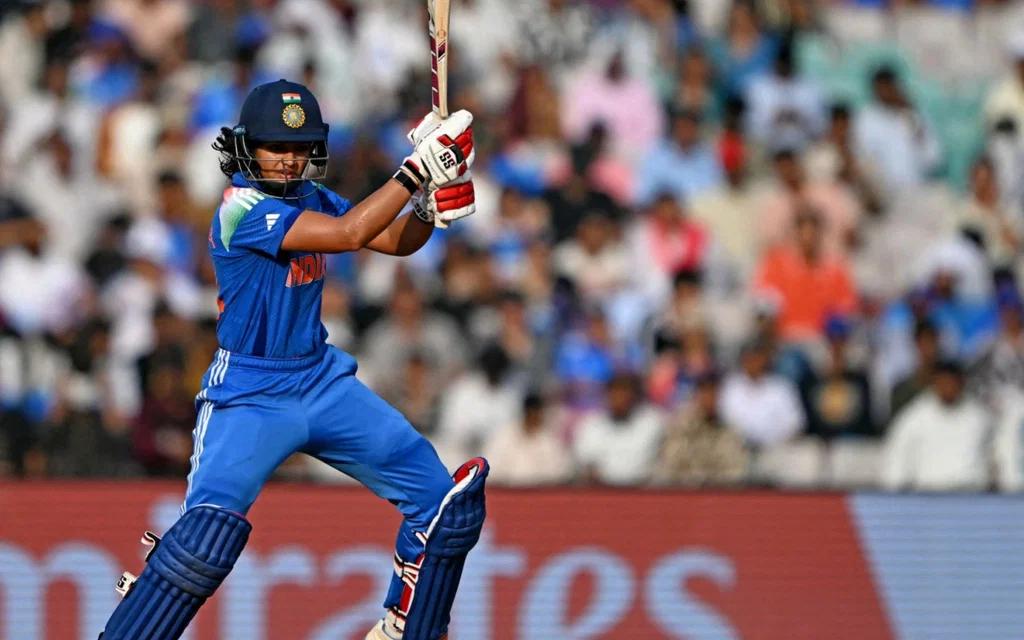 Pratika Rawal playing for India - (Source: AFP)