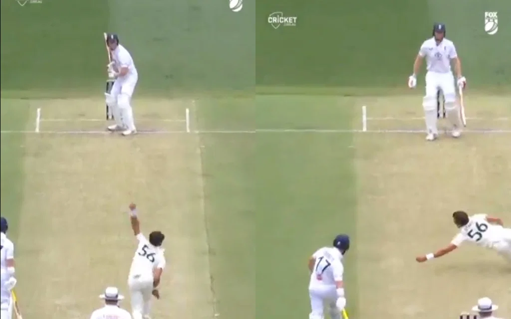 Starc took an absolute blinder to dismiss Crawley [Source: @cricketcomau/X]
