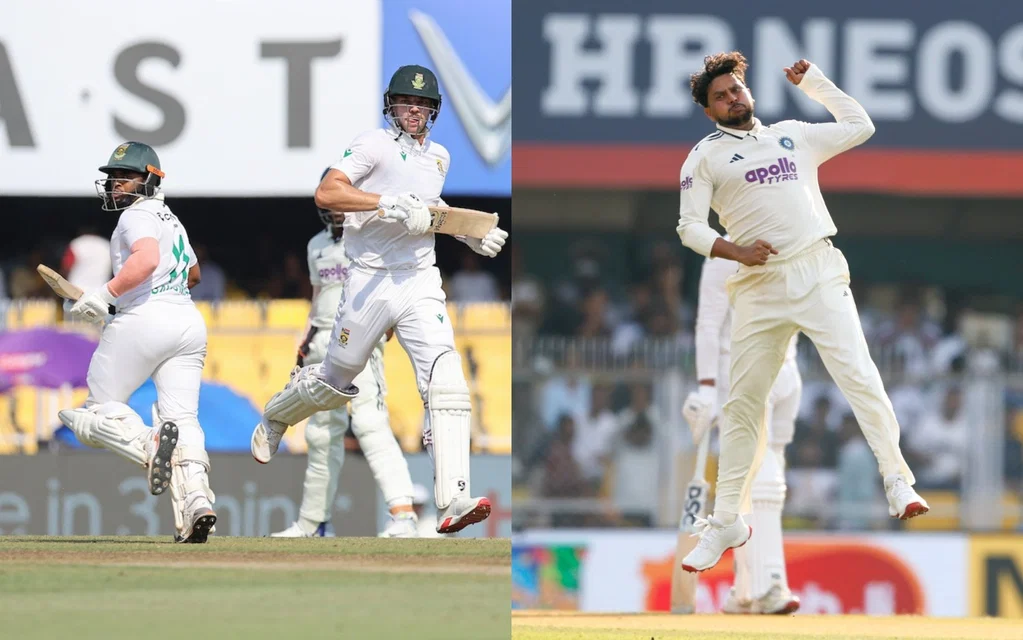 Kuldeep Yadav keeps South Africa at bay on Day 1 of 2nd Test [Source: @BCCI/x.com]