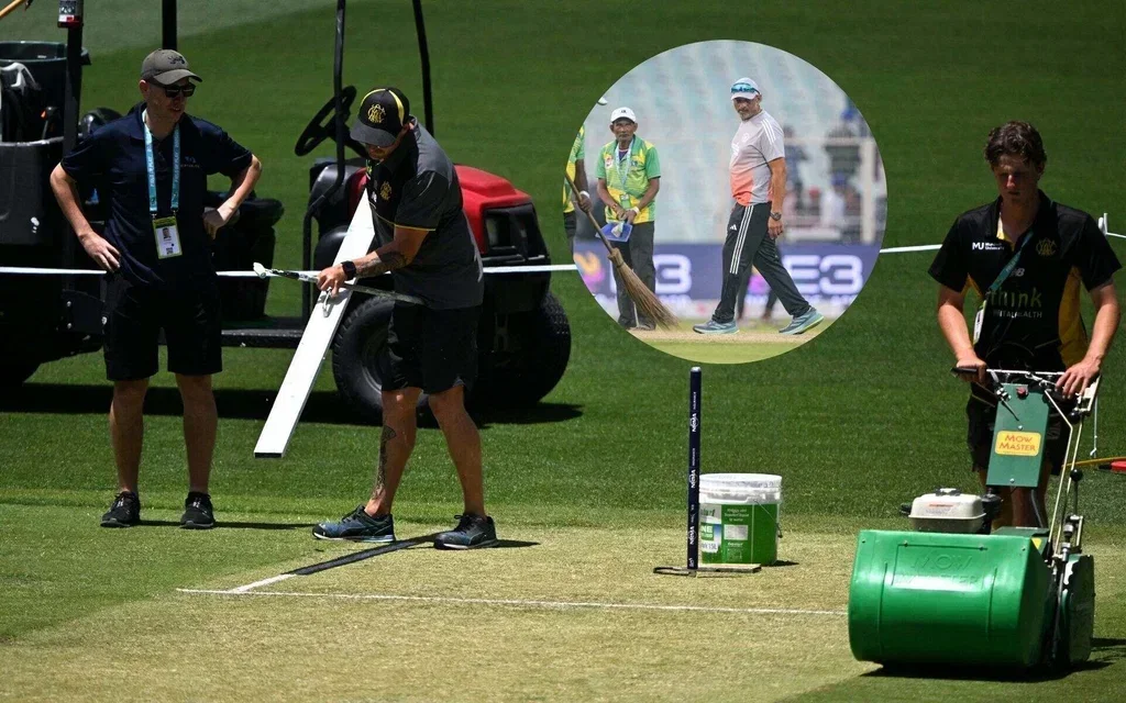 Selective outrage over pitches [Source: AFP Photos]