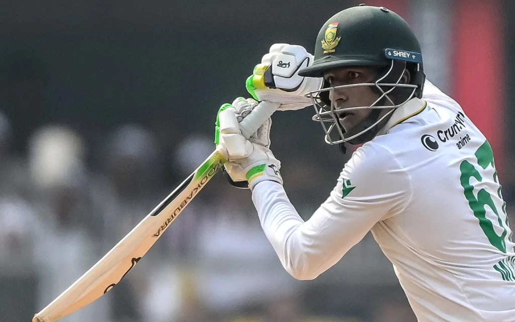 Senuran Muthusamy scores hundred against India [Source: AFP]