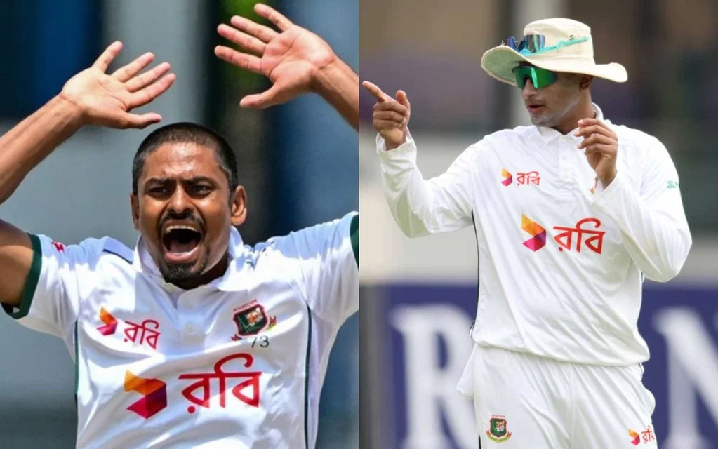 Taijul Islam overtakes Shakib Al Hasan to become Bangladesh's leading wicket-taker [Source: @Aryaseen5911/x.com] 