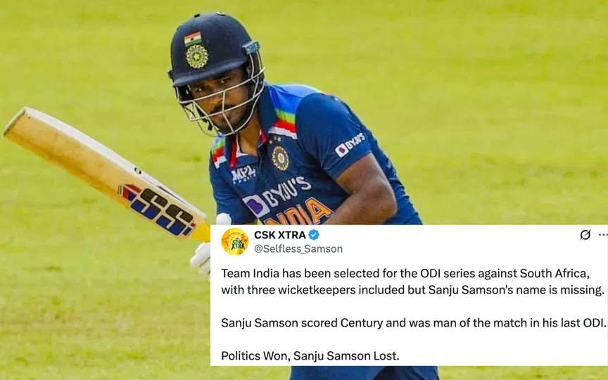 "Politics won, Sanju Samson lost": Fans rage over Rishabh Pant's selection in ODI squad