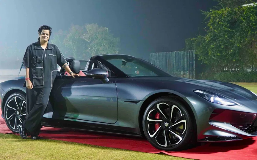 Shafali Verma pampers herself with a luxury MG car after World Cup win; Price revealed Shafali Verma pampers herself with a luxury MG car after World Cup win; Price revealed