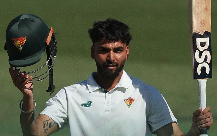 163 off 184 balls! Nikhil Chaudhary thumps Sheffield Shield ton to spark his Ashes audition 163 off 184 balls! Nikhil Chaudhary thumps Sheffield Shield ton to spark his Ashes audition