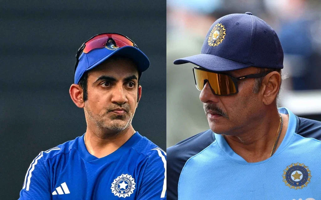 Gautam Gambhir and Ravi Shastri (Source: AFP)