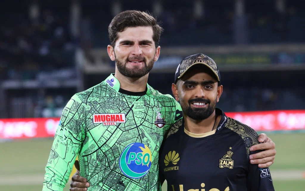 Shaheen Afridi and Babar Azam [Source: @_FaridKhan/x.com]