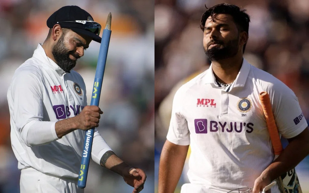 Virat Kohli and Rishabh Pant [Source: @arsl71/X]