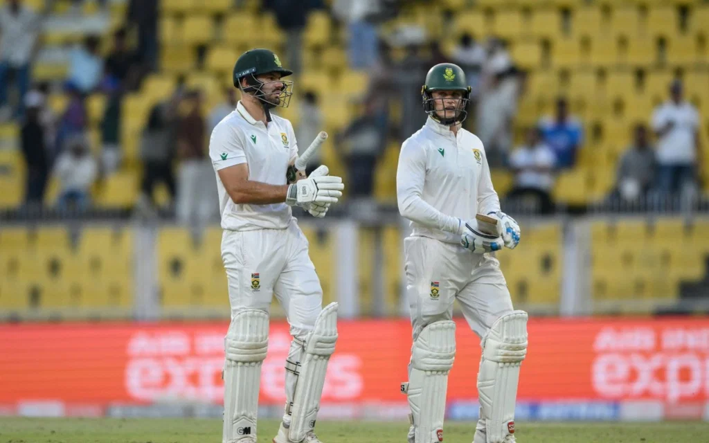 Aiden Markram and Ryan Rickelton for South Africa - (Source: AFP)