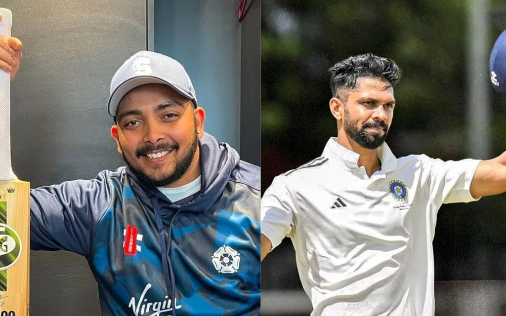 Prithvi Shaw replaces Ruturaj Gaikwad as Maharashtra captain [Source: @Kshitij45__/X.com]