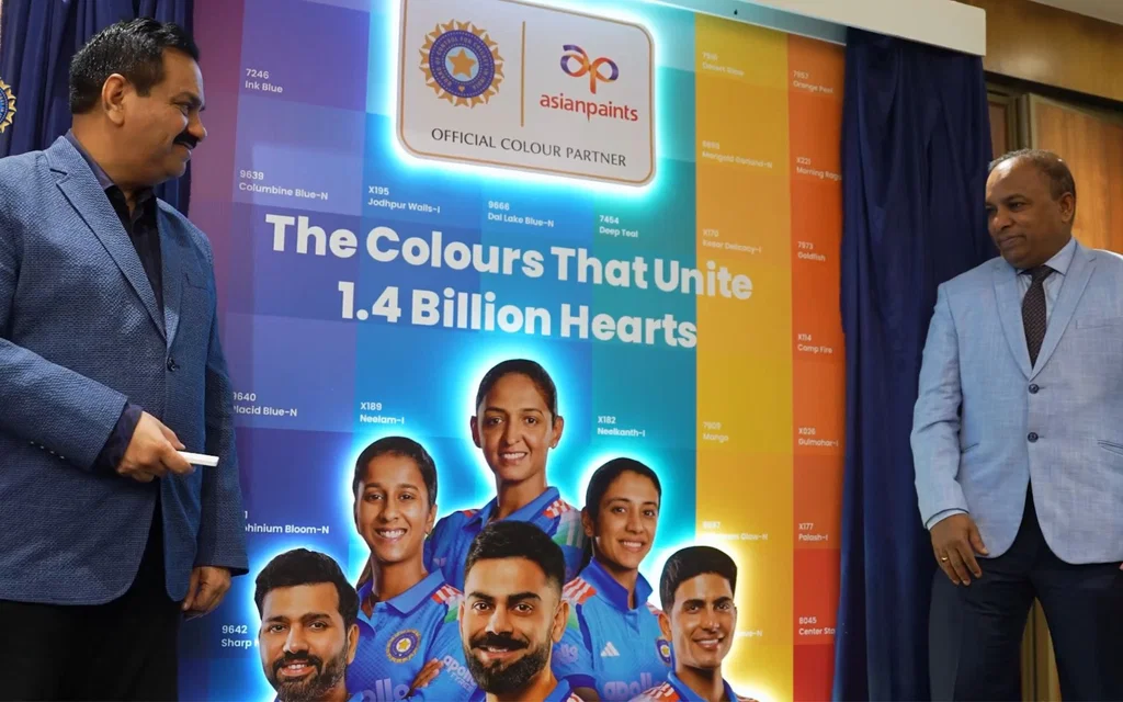 BCCI and Asian Paints announce collab [Source: @BCCI/X.com]
