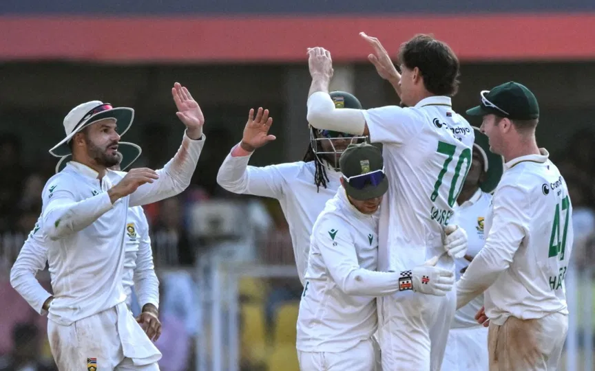 दक्षिण अफ्रीका ने भारत को हराया (AFP)