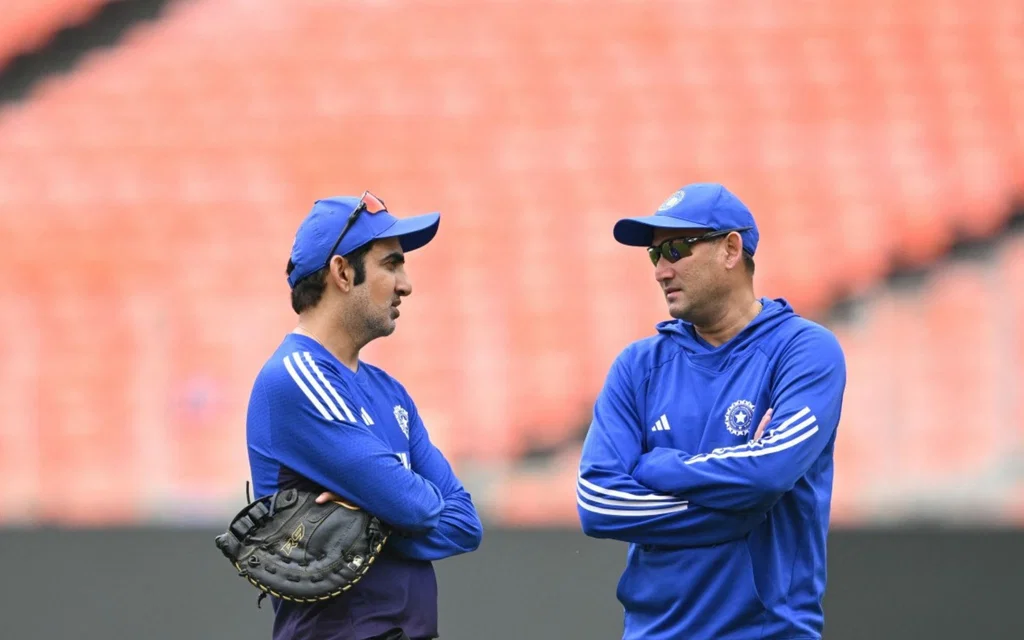 Gautam Gambhir and Ajit Agarkar - (Source: AFP)