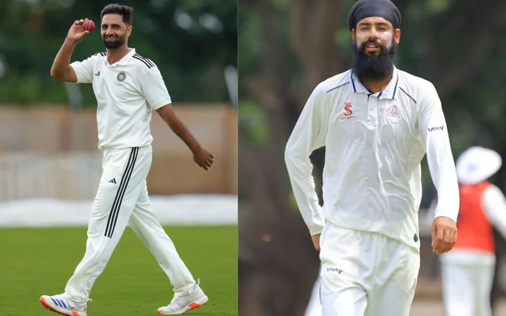 Auqib nabi and Gurjapneet Singh [Source: X/@bashhh_36, X/@Ben10Brevis]