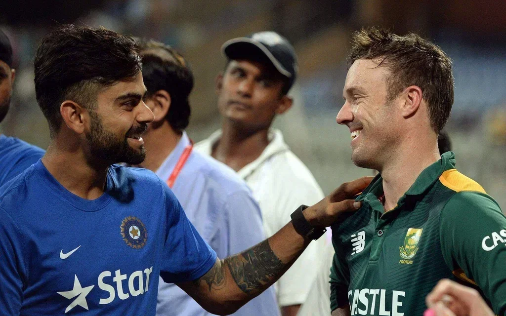 South Africa recorded 438/4 against India [Source: AFP Photos]