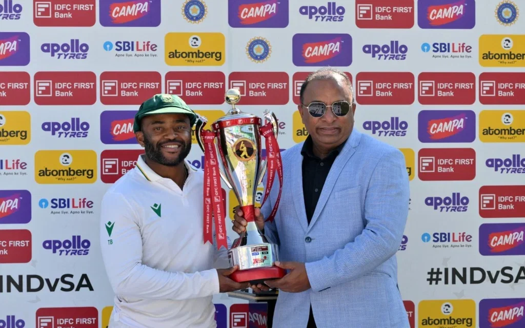  Temba Bavuma after India series win (Source: AFP)