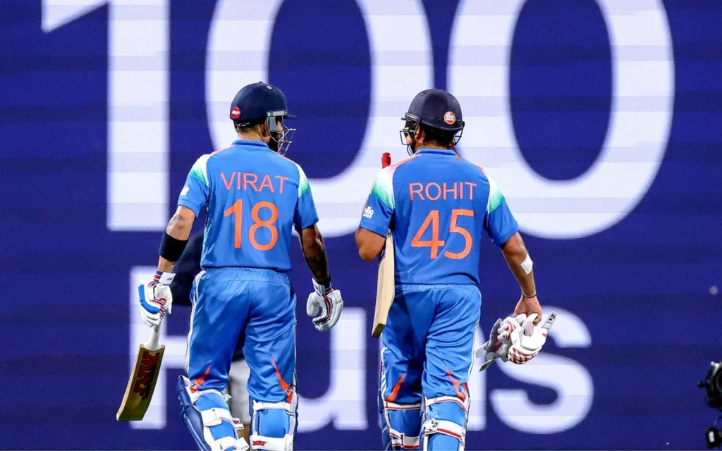 Rohit Sharma and Virat Kohli (Source: AFP)