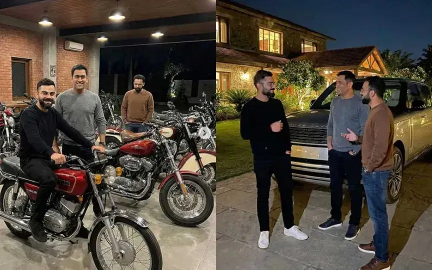 Fact check: Did Virat Kohli really pose with MS Dhoni's RX100 bike that broke the internet?