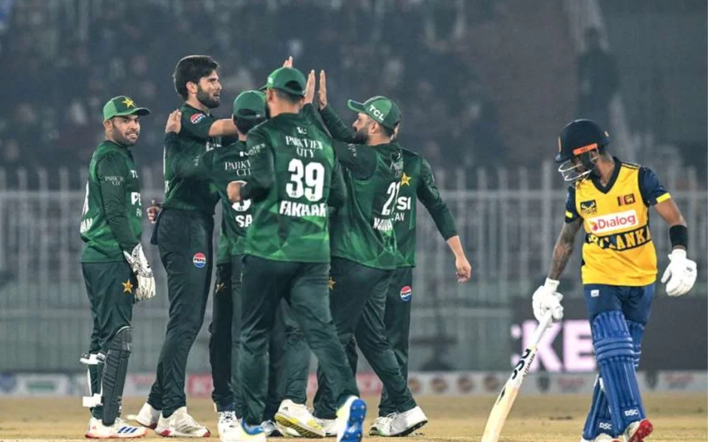 Pakistan outsmart Sri Lanka in tri-series final [Source: @TheYorkerBall/X.com]