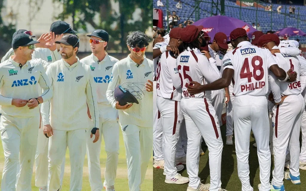 New Zealand and West Indies to compete in Test series [Source: @BLACKCAPS, @windiescricket/X.com]
