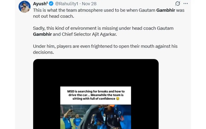 Tweets from users [Source: Screengrab]