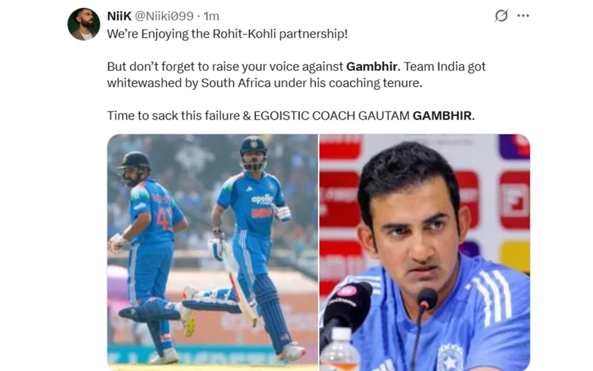 Tweets from users [Source: Screengrab]