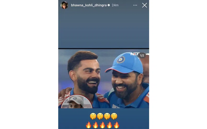 The Instagram story (Source: @bhawna_kohli_dhingra/instagram.com)