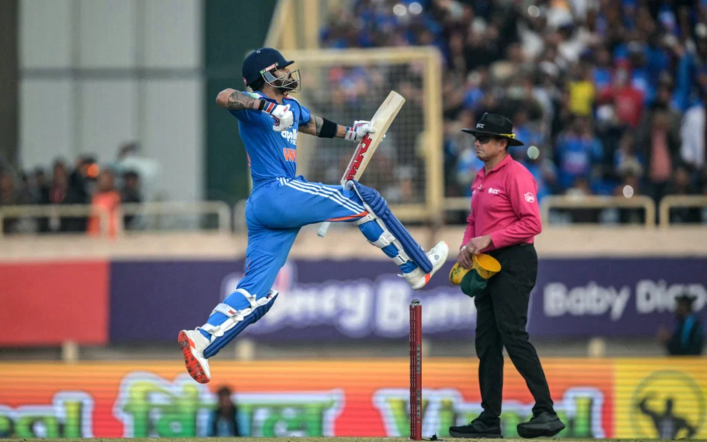 Virat Kohli goes past Tendulkar [Source: AFP Photo]