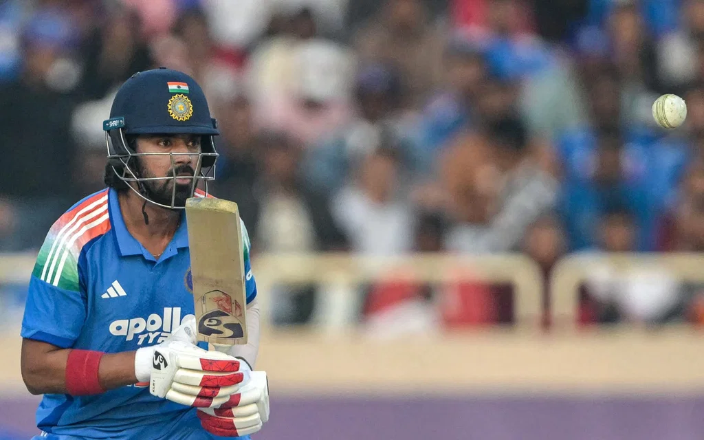 KL Rahul scored 60(56) vs SA in Ranchi [Source: AFP Photos]