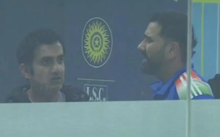 Rohit, Gambhir's tense exchange moment captured amid rift reports in Indian dressing room