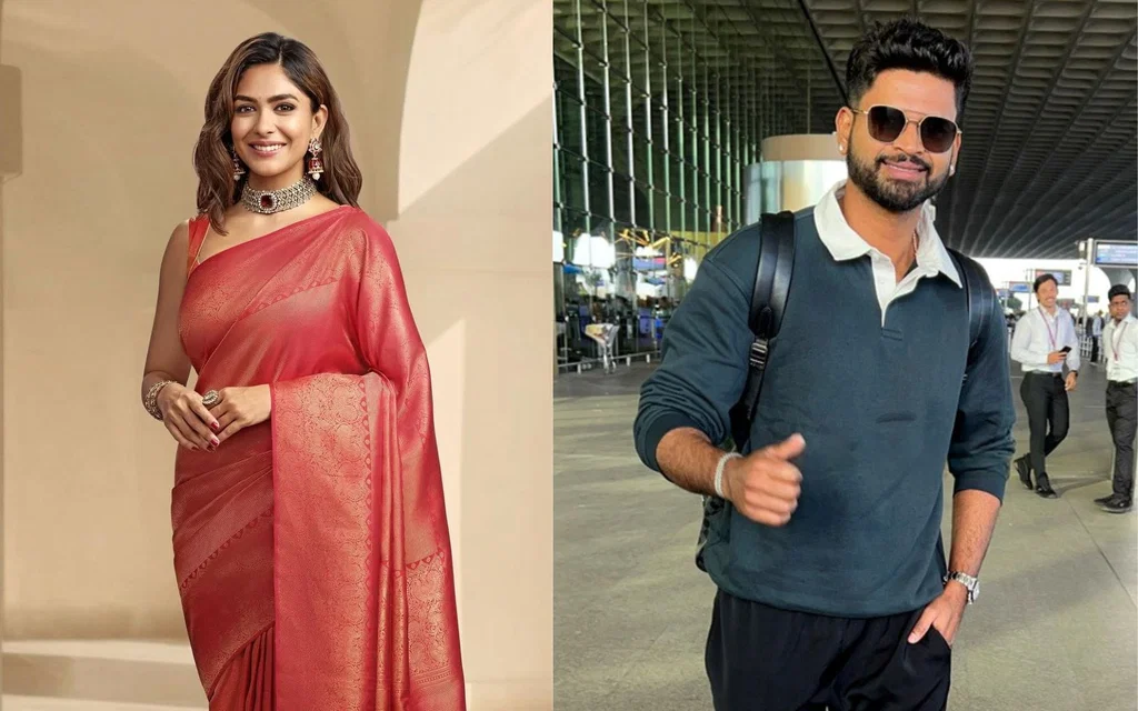 Mrunal Thakur and Shreyas Iyer (Source:@Nayanthara_USA,x.com)