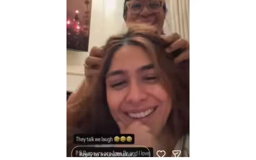 मृणाल ठाकुर की इंस्टाग्राम स्टोरी (Source: @mrunalthakur)