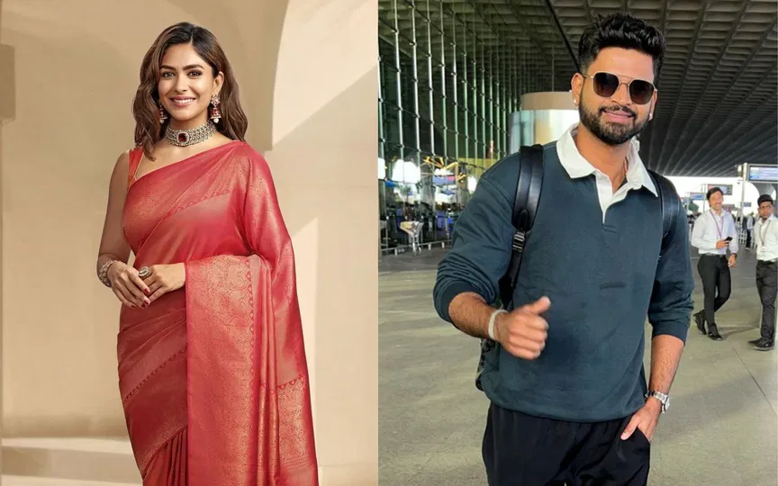 "I love free...": Mrunal Thakur playfully responds to Shreyas Iyer dating buzz