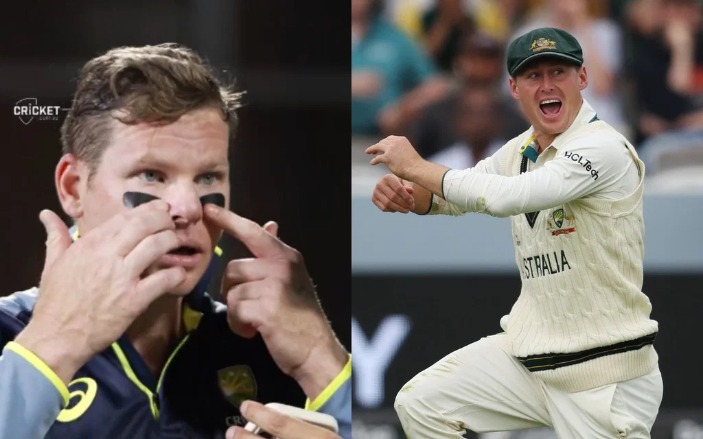 Steve Smith and Marnus Labuschagne [Source: @ICC/X.com]