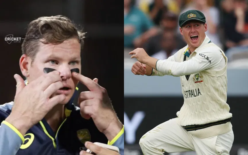 "If it doesn't work...": Labuschagne hilariously rates Steve Smith's 'Eye Blacks' look