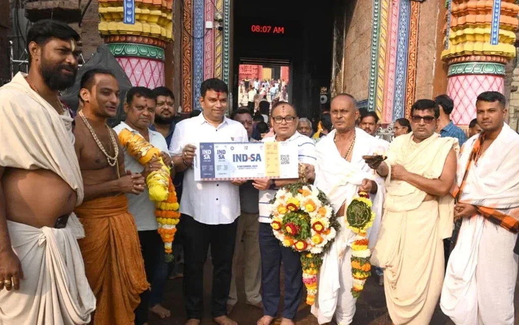 OCA offers match ticket to Lord Jagannath [Source: @cricket_odisha/x.com]