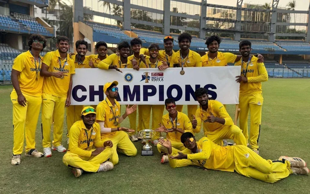 Tamil Nadu defeated Uttar Pradesh by 56 runs [Source: BCCI Domestic/X.com]