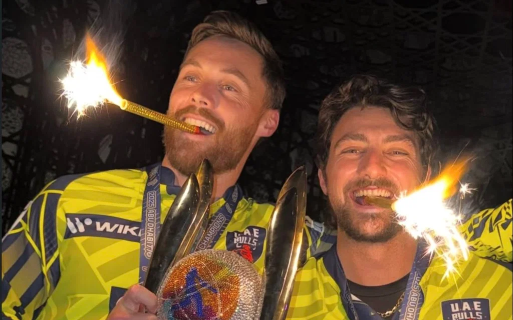 Phil Salt and Tim David. [Source - @phil_salt/Instagram]