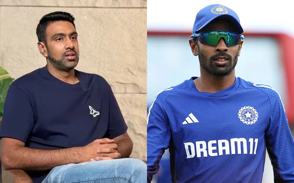 Ashwin and Abhimanyu Easwaran [Source: @ashwinravi99/X]