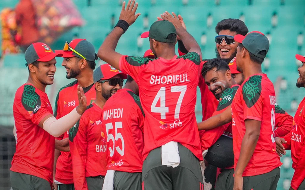 Bangladesh blank Ireland in third T20I [Source: @BCBtigers/x]