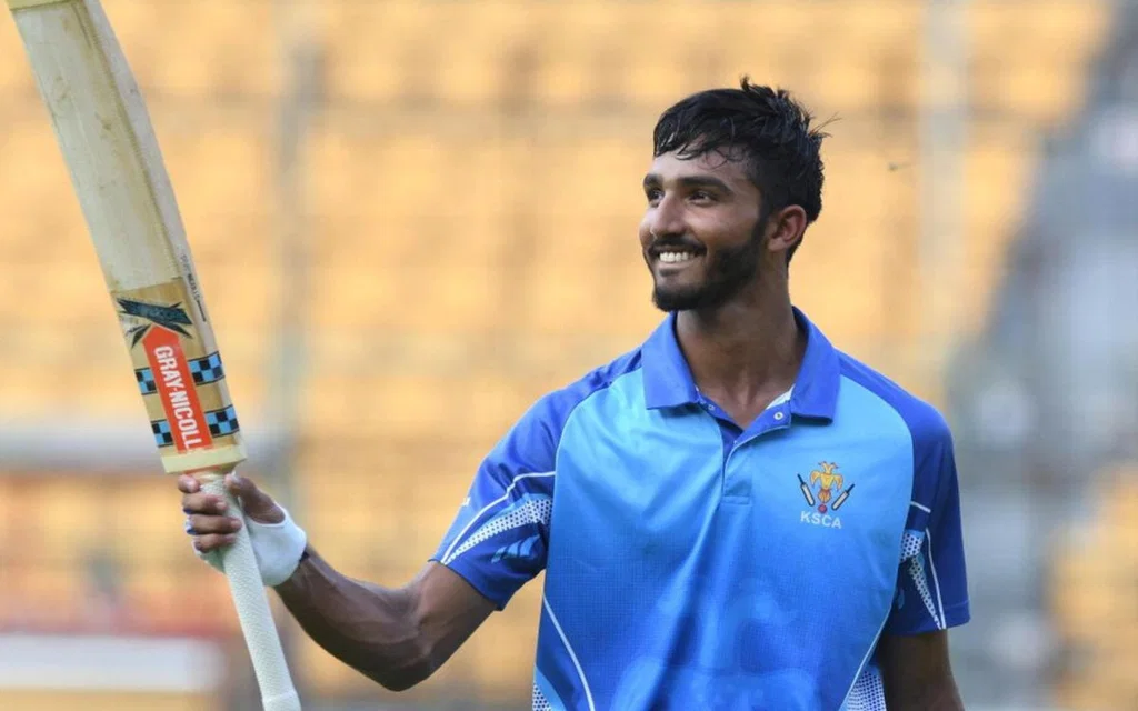 Devdutt Padikkal's unbeaten 124 (Source: @jitenda60203698/x.com)