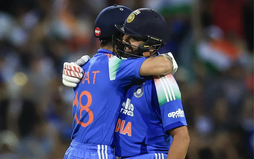 रोहित शर्मा और विराट कोहली [Source: @CricCrazyJohns/X.com]