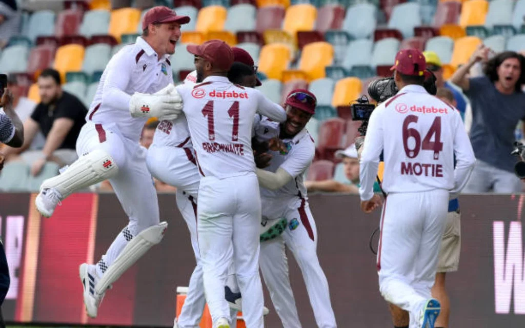 Rare win for West Indies in Australia [Source: X/@PictureSporting]