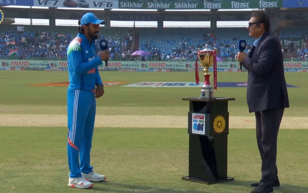 KL Rahul toss - (Source: SamarthDaily/X.com)