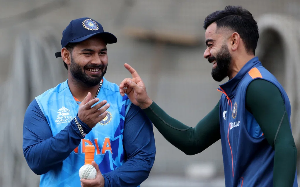 Virat Kohli & Pant (Source: AFP Photos)