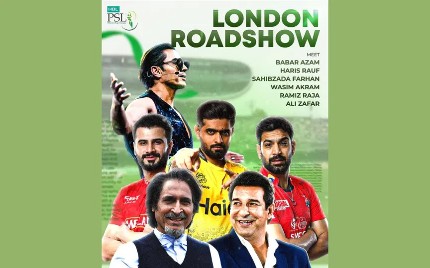 The roadshow poster released by PSL on X [Source: Screengrab]