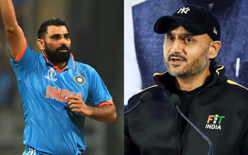 Bhajji questions Shami's exclusion [Source: @chixxsays, @Vipintiwari952/X.com]