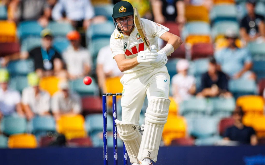 Marnus Labuschagne makes history at Gabba [Source: AFP]